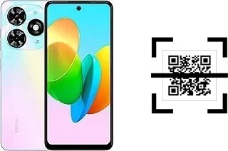 How to read QR codes on a Tecno Spark 20C?