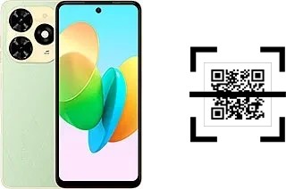 How to read QR codes on a Tecno Spark 20P?