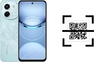 How to read QR codes on a Tecno Spark 30 5G?