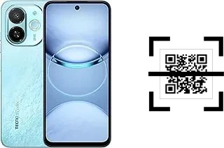 How to read QR codes on a Tecno Spark 30C 5G?