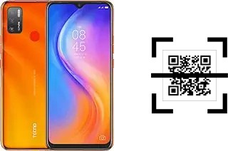 How to read QR codes on a TECNO Spark 5 Air?