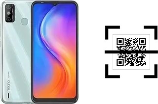 How to read QR codes on a Tecno Spark 6 Go?