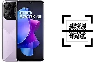 How to read QR codes on a Tecno Spark Go 2023?