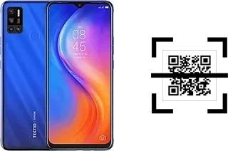 How to read QR codes on a Tecno Spark 6 Air?