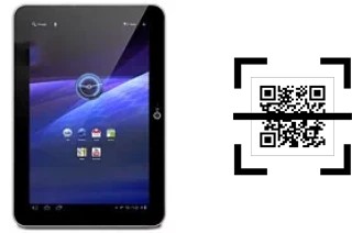 How to read QR codes on a Toshiba Excite AT200?