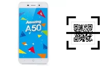 How to read QR codes on a TWM Amazing A50?