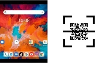 How to read QR codes on an UMIDIGI A11 TAB?