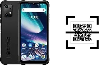 How to read QR codes on an Umidigi Bison X20?
