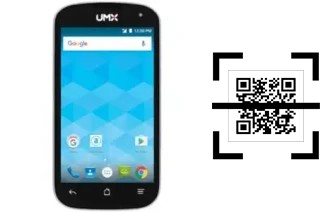 How to read QR codes on an UMX U673C?