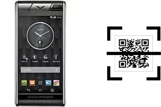 How to read QR codes on a Vertu Aster?