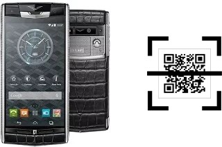 How to read QR codes on a Vertu Signature Touch?