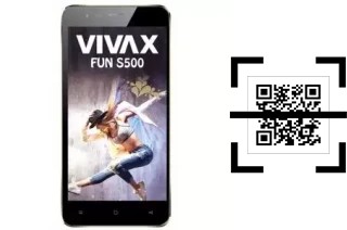 How to read QR codes on a Vivax Fun S500?