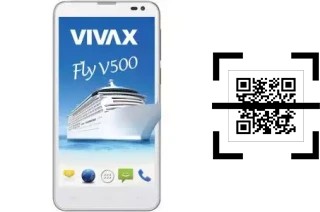 How to read QR codes on a Vivax Smart Fly V500?