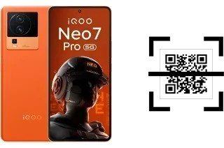 How to read QR codes on a vivo iQOO Neo 7 Pro?