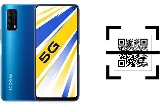 How to read QR codes on a vivo iQOO Z1x?