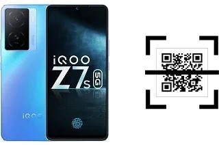 How to read QR codes on a vivo iQOO Z7s?