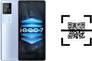 How to read QR codes on a vivo iQOO 7?