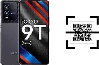 How to read QR codes on a vivo iQOO 9T?