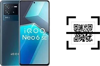 How to read QR codes on a vivo iQOO Neo6 SE?