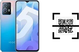 How to read QR codes on a vivo iQOO U5?