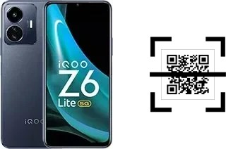 How to read QR codes on a vivo iQOO Z6 Lite?