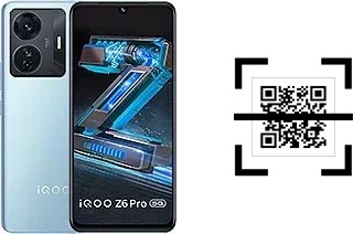 How to read QR codes on a vivo iQOO Z6 Pro?