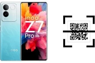 How to read QR codes on a vivo iQOO Z7 Pro?