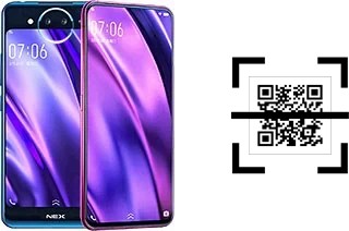 How to read QR codes on a vivo NEX Dual Display?