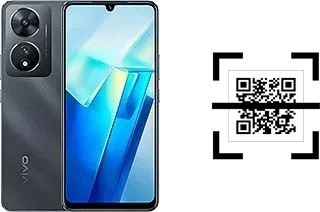 How to read QR codes on a vivo T2 (India)?