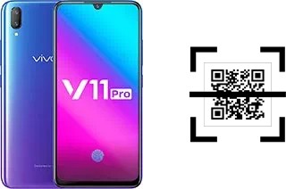 How to read QR codes on a vivo V11 (V11 Pro)?