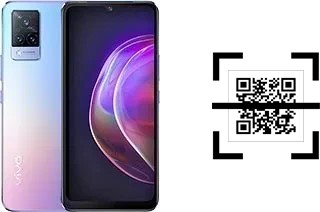 How to read QR codes on a vivo V21s?