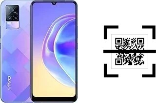 How to read QR codes on a vivo V21e?