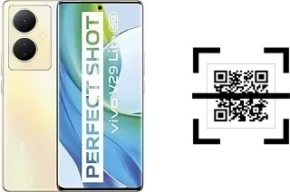 How to read QR codes on a vivo V29 Lite?