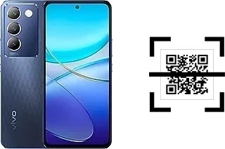 How to read QR codes on a vivo V30 SE?