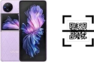 How to read QR codes on a vivo X Flip?