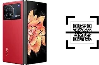 How to read QR codes on a vivo X Fold+?