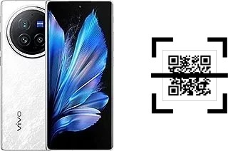 How to read QR codes on a vivo X Fold3 Pro?