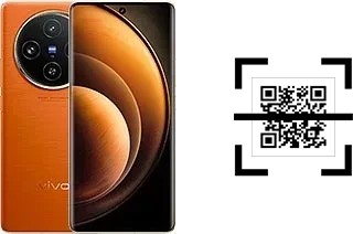 How to read QR codes on a vivo X100?