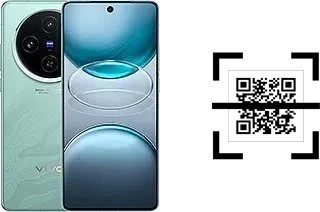How to read QR codes on a vivo X100s?