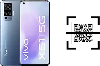 How to read QR codes on a vivo X51 5G?