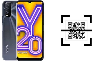 How to read QR codes on a vivo Y20i?