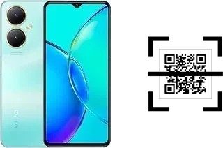 How to read QR codes on a vivo Y27 (20239?