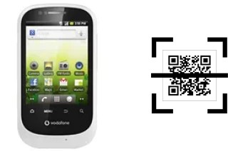 How to read QR codes on a Vodafone 858 Smart?