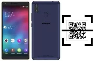 How to read QR codes on a Walton Primo GM3?