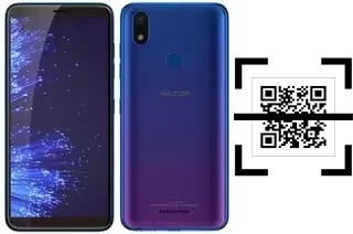 How to read QR codes on a Walton Primo H8?