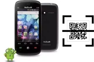 How to read QR codes on a WellcoM A86?