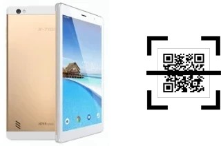 How to read QR codes on a X-TIGI JOY8 mate?