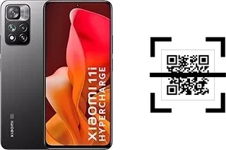 How to read QR codes on a Xiaomi 11i HyperCharge?