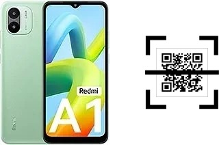 How to read QR codes on a Xiaomi Redmi A1?