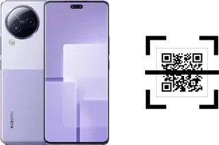 How to read QR codes on a Xiaomi Civi 3?